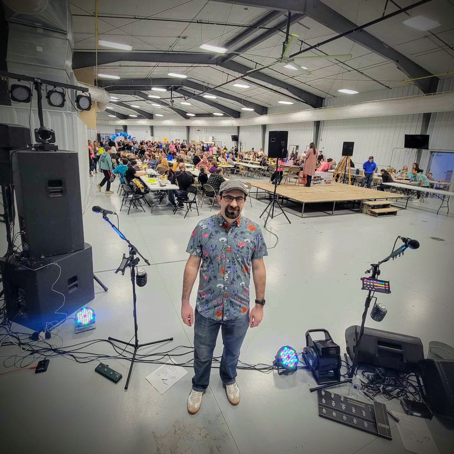 Tech workbench setup